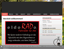 Tablet Screenshot of eldorado-bike.de
